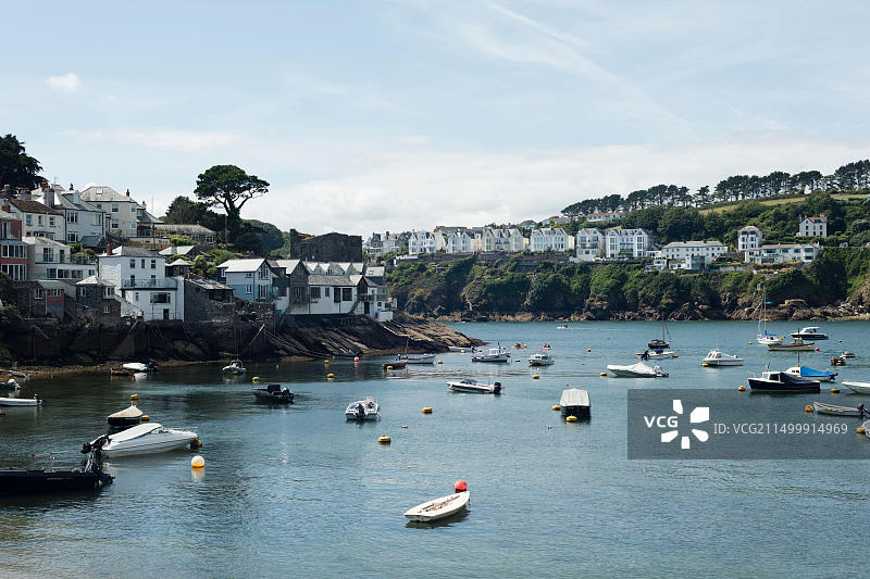 英国康沃尔郡福伊港（2018年）图片素材