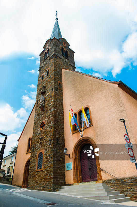 卢森堡维尔茨圣母教堂图片素材