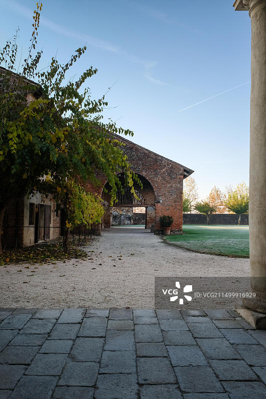 萨拉切诺别墅：安德烈·帕拉迪奥设计，位于维琴察附近图片素材