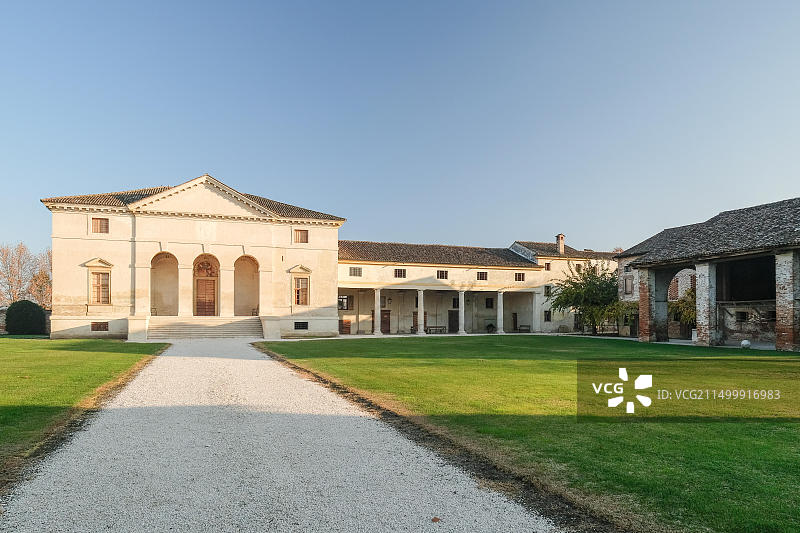 萨拉切诺别墅：安德烈·帕拉迪奥设计，位于维琴察附近图片素材