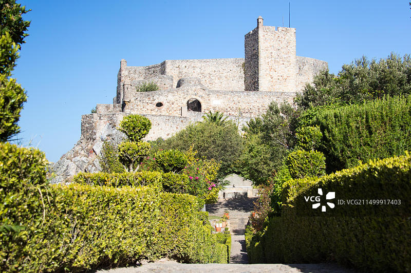 葡萄牙阿连特茹马尔旺城堡图片素材