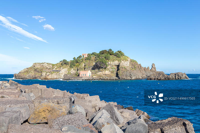 意大利西西里卡塔尼亚的阿奇特雷扎图片素材