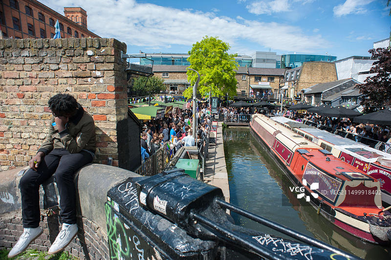 英国伦敦卡姆登镇卡姆登锁图片素材