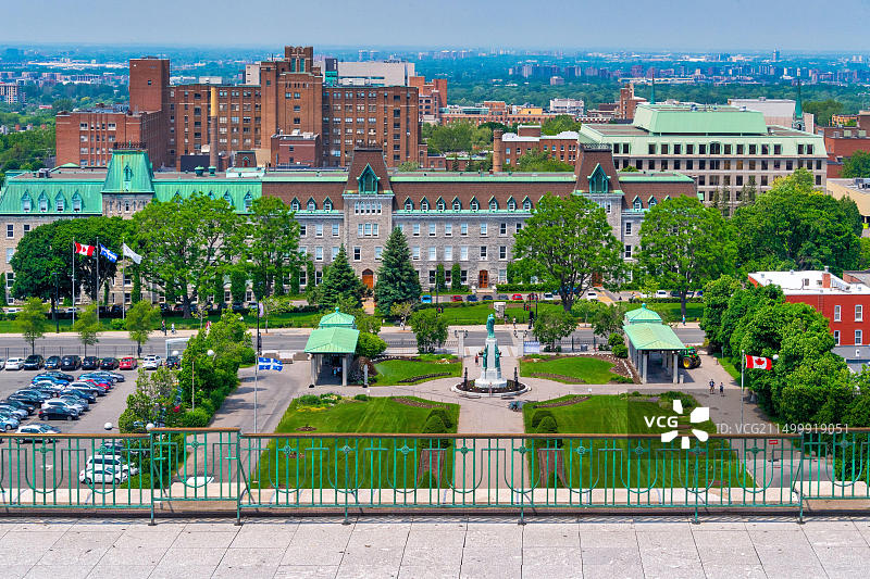 加拿大的蒙特利尔圣约瑟夫大教堂图片素材
