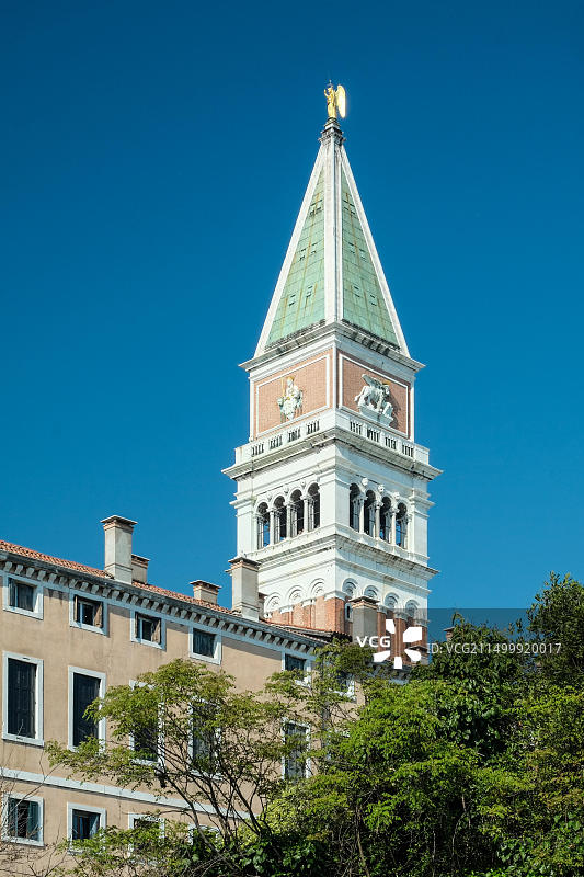 威尼斯圣马可钟楼图片素材