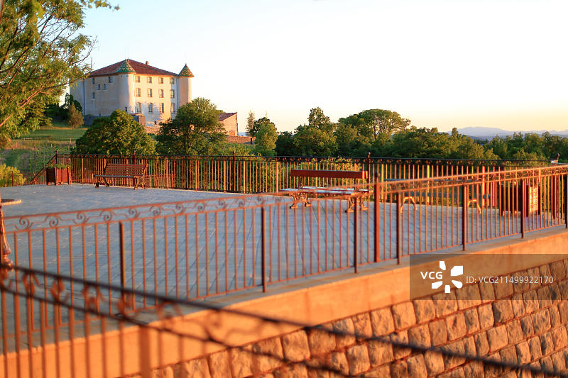 艾吉讷城堡，韦尔东地区公园，瓦尔省，83号，普罗旺斯，PACA图片素材