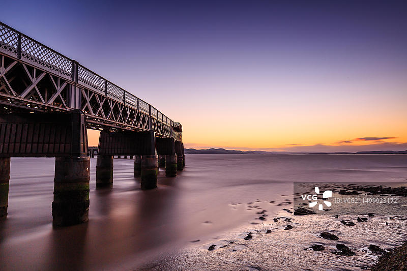泰铁路桥，邓迪图片素材