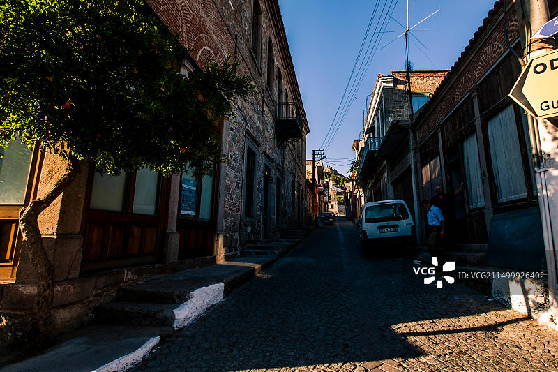 土耳其小镇的街道，2013年图片素材