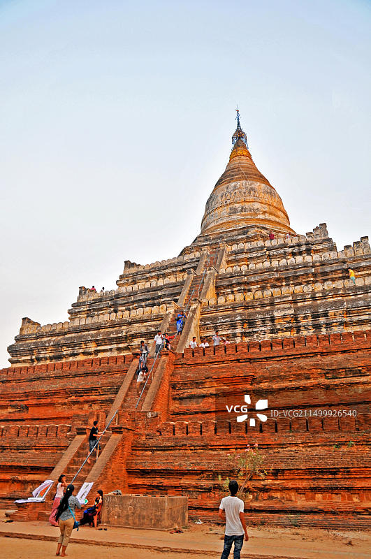 缅甸曼德勒蒲甘瑞山都佛塔图片素材