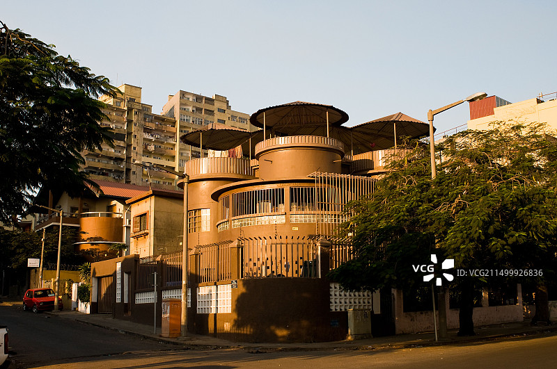 马普托，莫桑比克的私人住宅图片素材