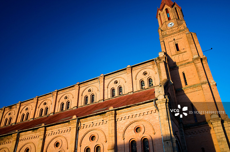 马达加斯加塔那那利佛的法拉沃希特拉区和安多哈洛教堂图片素材