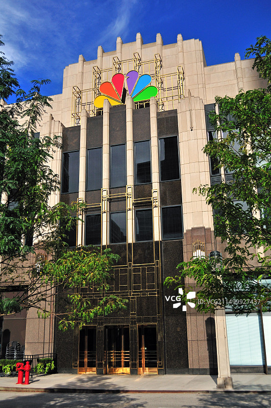 美国伊利诺伊州芝加哥NBC大厦图片素材