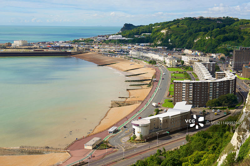 多佛港海滨图片素材