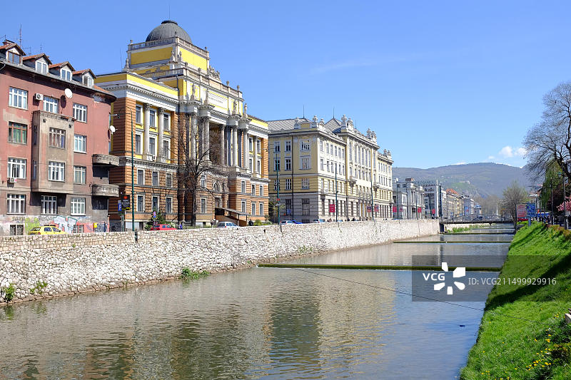 萨拉热窝，波斯尼亚和黑塞哥维那图片素材