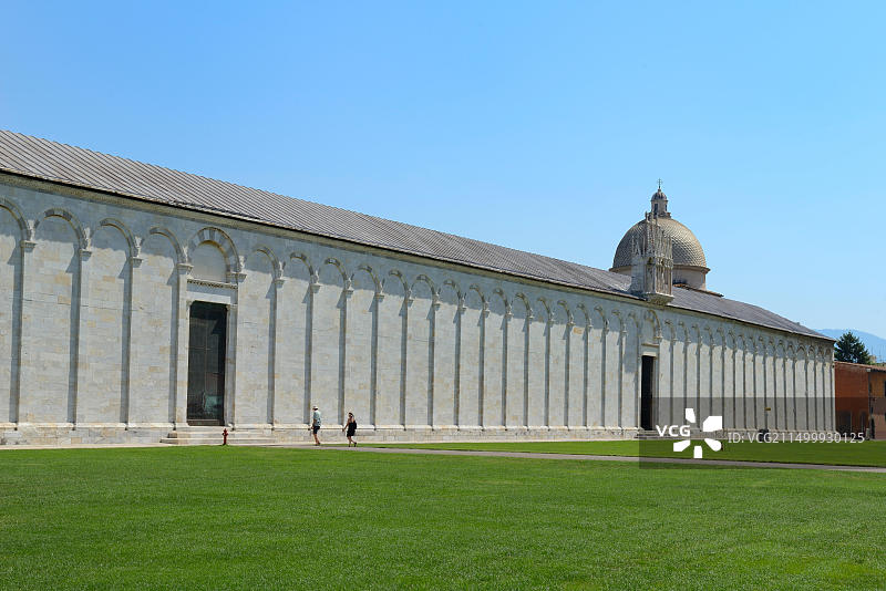 意大利托斯卡纳比萨 Camposanto 墓地图片素材