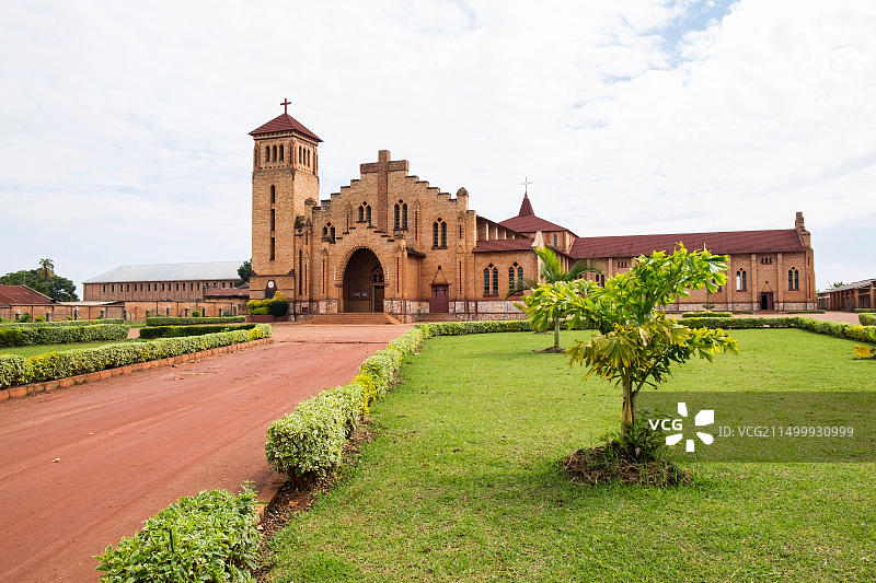 卢旺达布塔雷当地大教堂图片素材