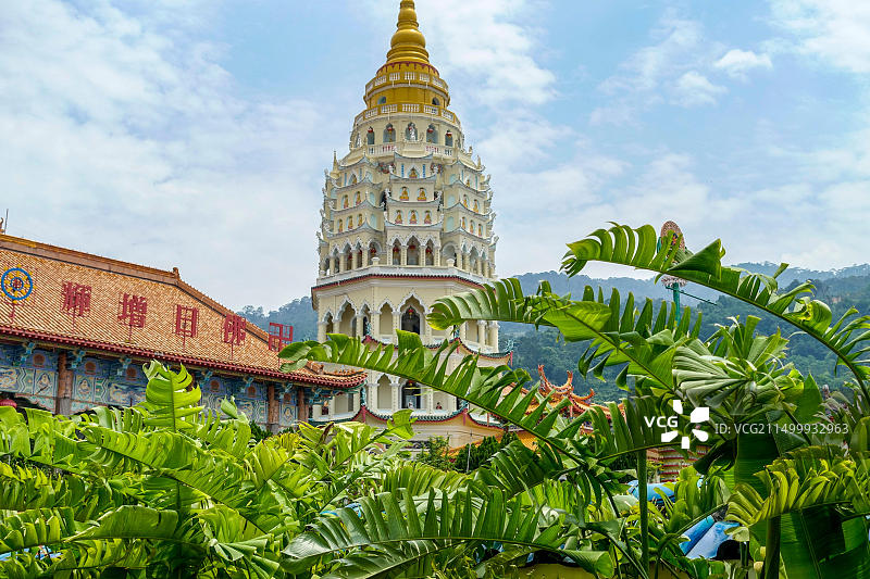 槟城查亚芒卡拉兰泰佛寺，马来西亚，亚洲图片素材