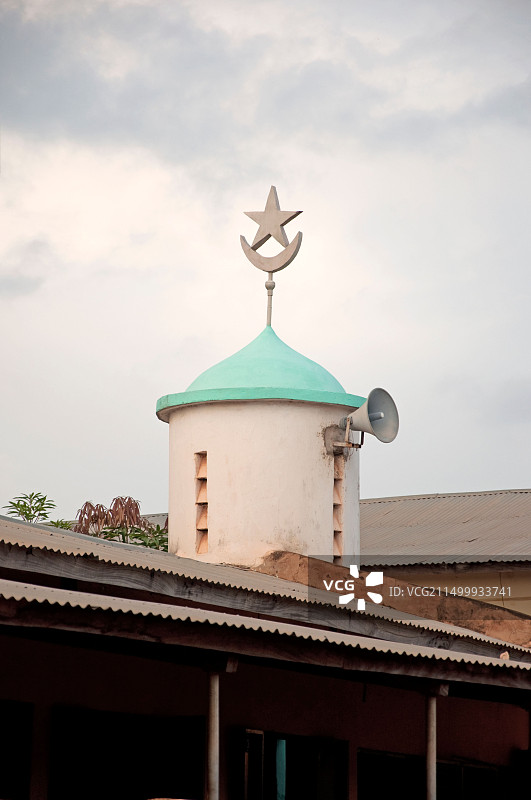 纳提廷古有基督教和伊斯兰教的礼拜场所图片素材