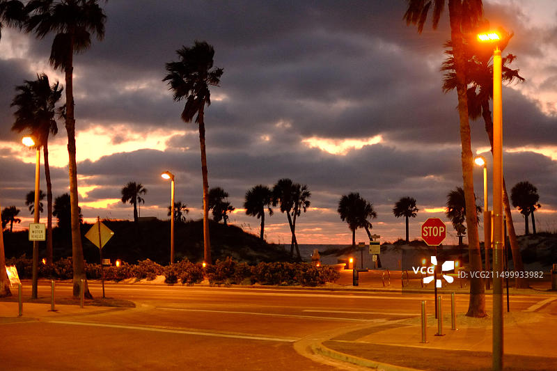 佛罗里达州清水湾海滩图片素材