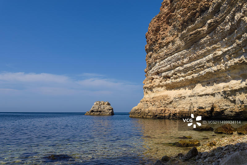岩石海岸图片素材