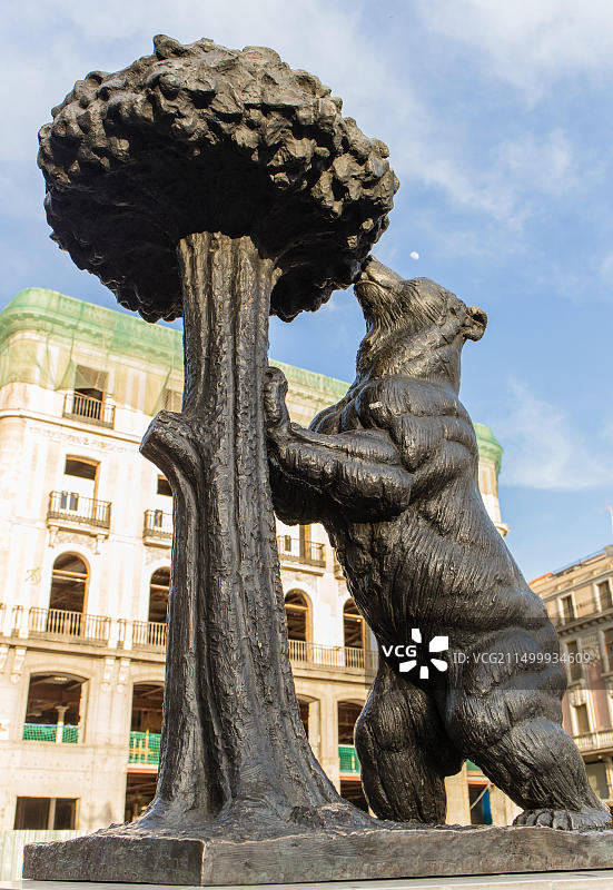 马德里熊图片素材