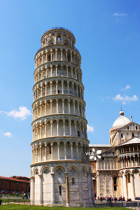意大利比萨斜塔图片素材