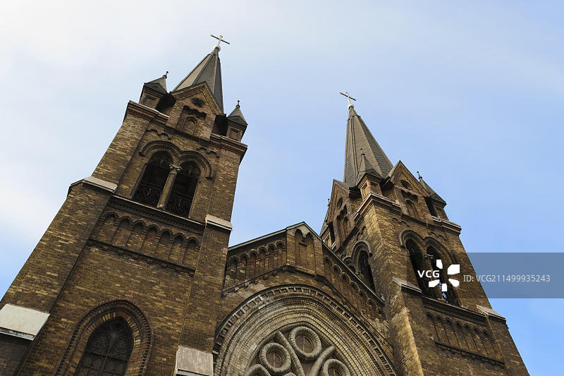 天主教堂图片素材