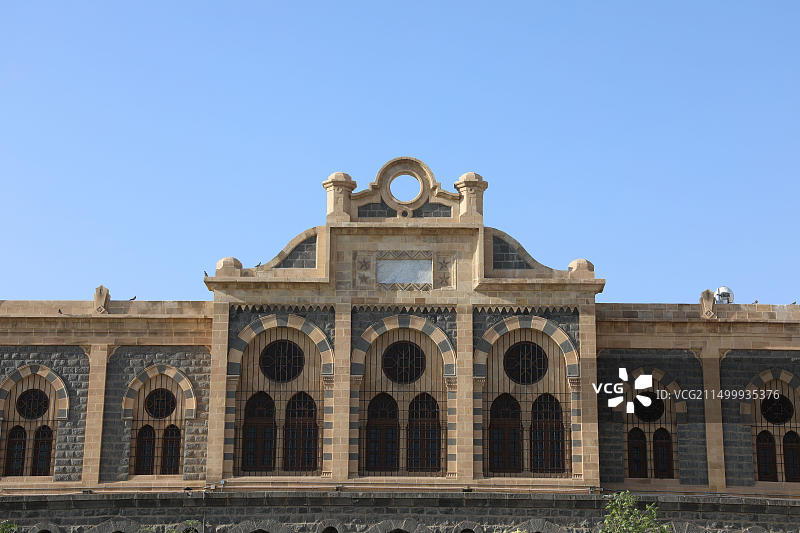 沙特阿拉伯麦地那的希贾兹铁路博物馆图片素材