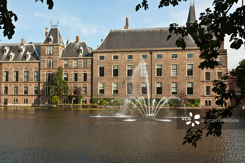 海牙莫瑞泰斯皇家美术馆和国会大厦图片素材