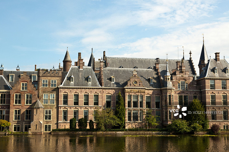 海牙莫瑞泰斯皇家美术馆和国会大厦图片素材