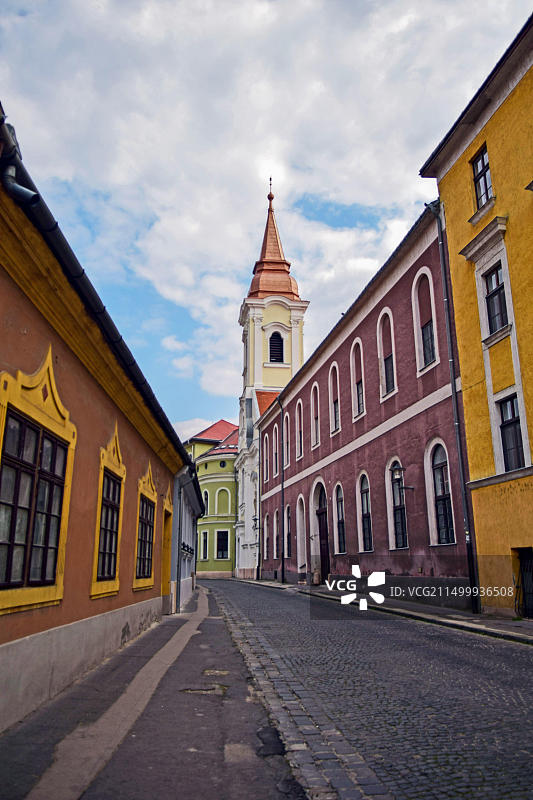 匈牙利埃斯泰尔戈姆街景图片素材