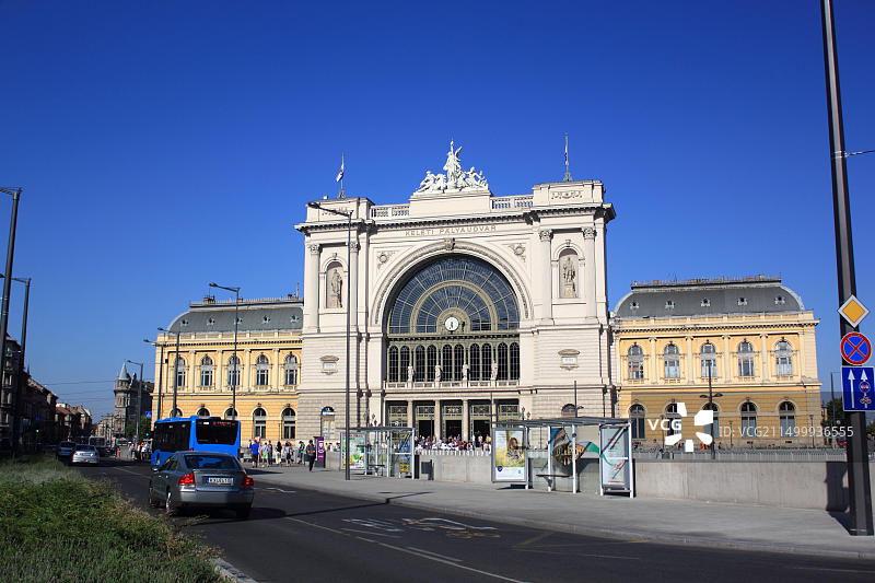 匈牙利布达佩斯凯莱蒂火车站图片素材