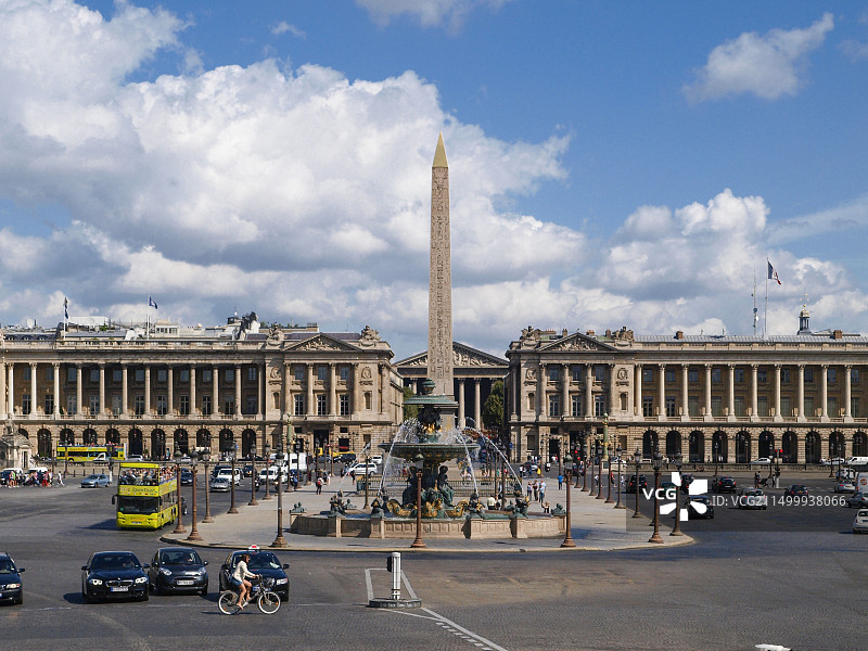 法国巴黎协和广场图片素材
