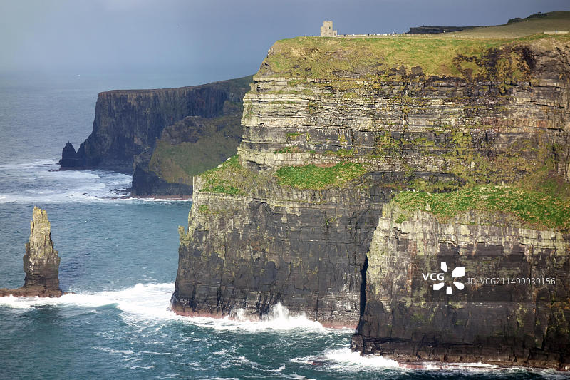 莫赫悬崖，克莱尔郡，爱尔兰图片素材
