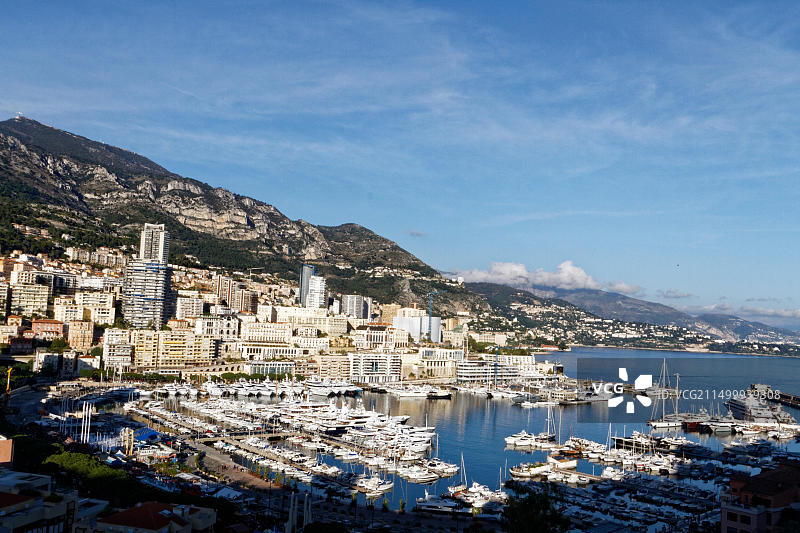 摩纳哥，法国里维埃拉摩纳哥图片素材