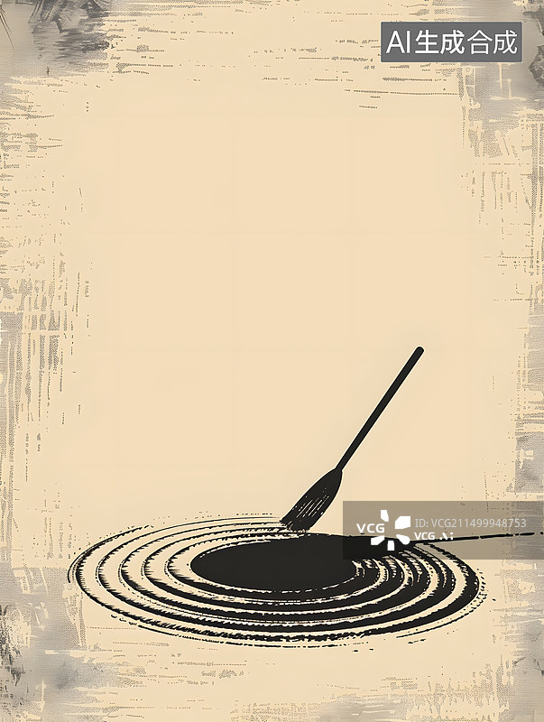 【AI数字艺术】画笔的静谧图片素材