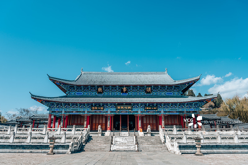 丽江古城木府图片素材