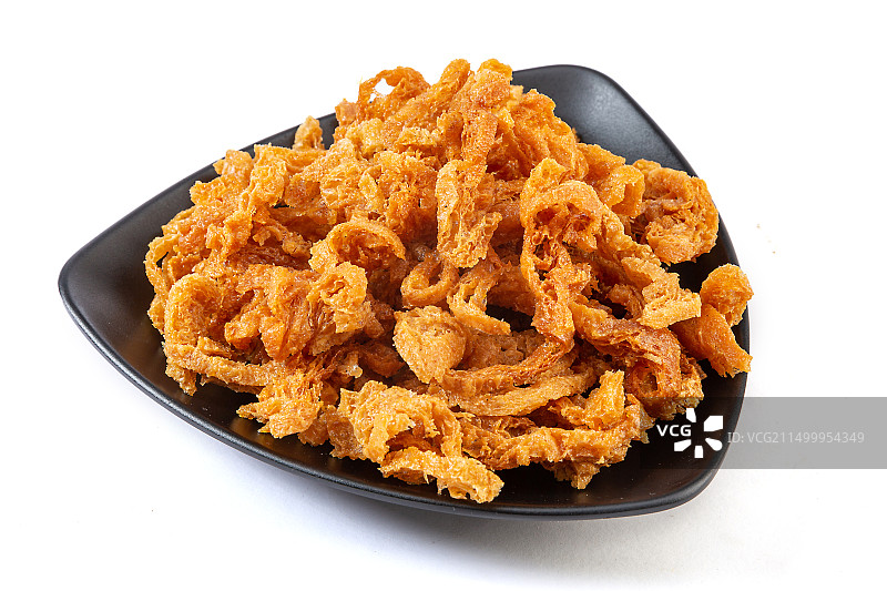 天津油面筋 炸面筋丝图片素材