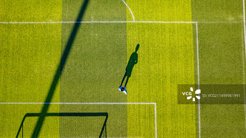 江北新区研创园足球场图片素材