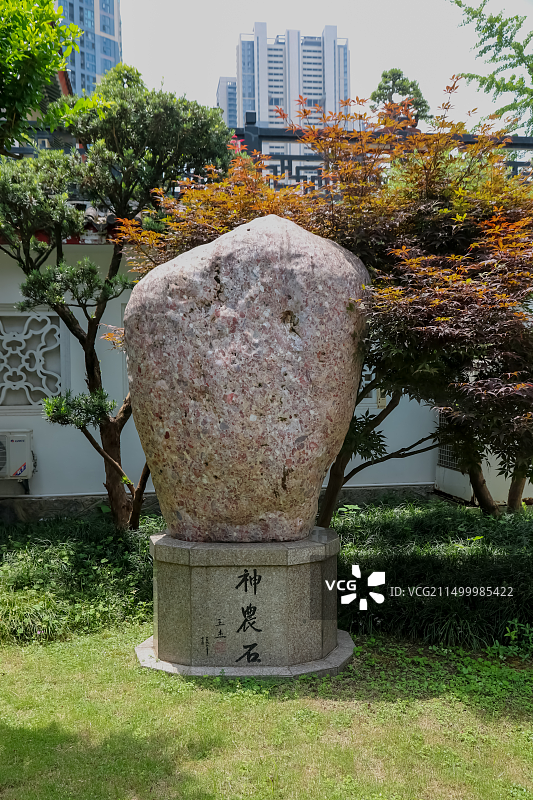 武汉中华奇石馆建筑外部馆内布局图片素材