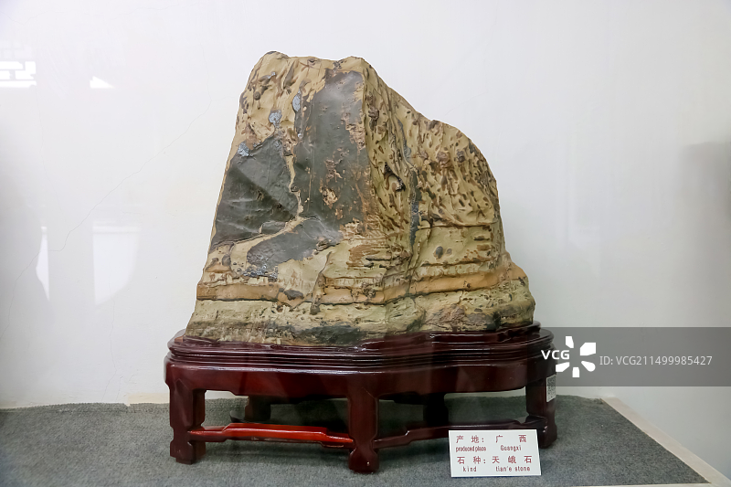 武汉中华奇石馆建筑外部馆内布局图片素材