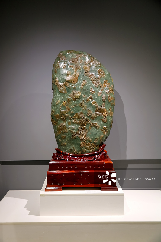 武汉中华奇石馆建筑外部馆内布局图片素材