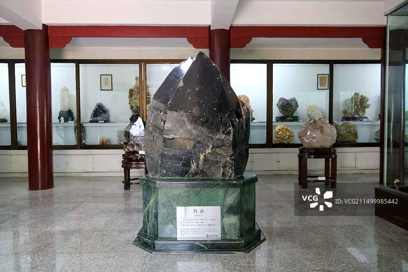 武汉中华奇石馆建筑外部馆内布局图片素材