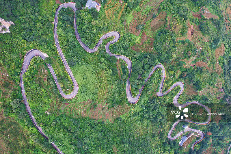 贵州黔西乌江源百里画廊化屋风景区图片素材