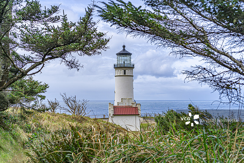加拿大多伦多海边的灯塔图片素材