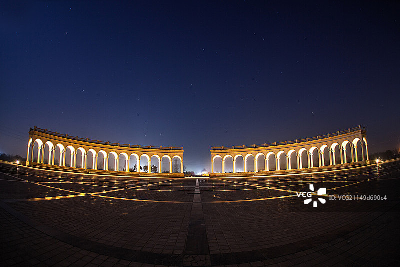 北京拉斐特城堡酒店星空图片素材