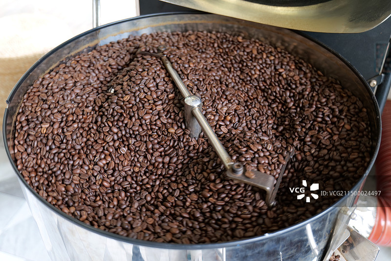 烤咖啡豆咖啡豆烘培烘培咖啡豆烘烤咖啡豆图片素材