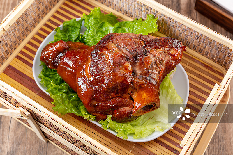 酱香猪肘子 蹄膀图片素材