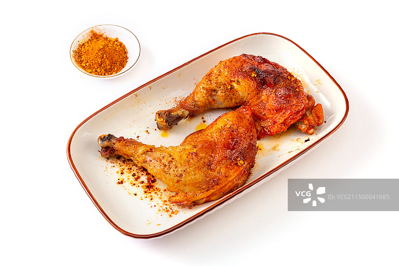 奥尔良烤手枪鸡腿 香辣鸡腿图片素材