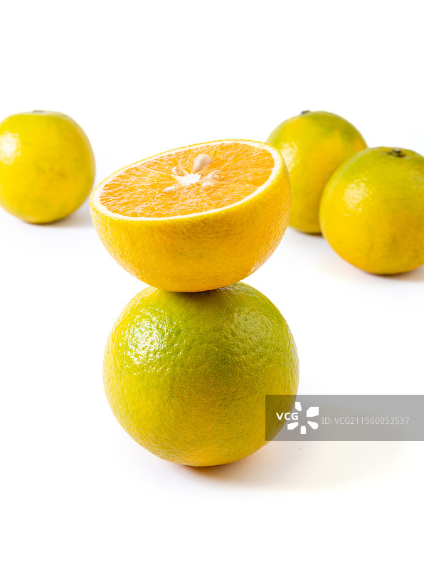 海南澄迈福橙琼中绿橙图片素材